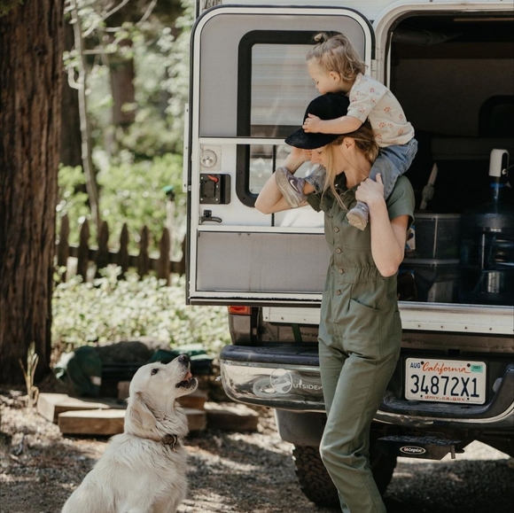 Deso coveralls in olive - Picture 2 of 2